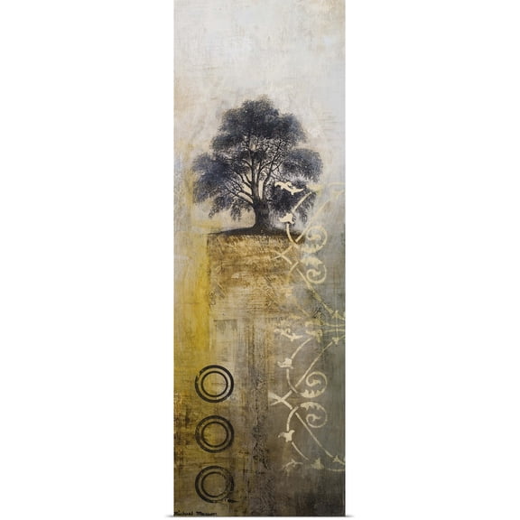 Great BIG Canvas | Rolled Michael Marcon Poster Print entitled Silent Tree I