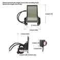 thumbnail image 5 of Electric Bikes LCD Display Meter 24V 36V 48V LCD Display Control Panel Bikes Speedometers Odometers for Electric Scooter, 5 of 10