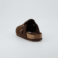 thumbnail image 5 of Cushionaire Hana Clogs for Women | Vegan Leather Slip on Potato Shoes with Cushioned Heel Cup and Cork Footbed | Classic Closed Toe Mule Design for Everyday Wear | Corduroy Clogs, 5 of 10