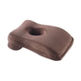 thumbnail image 2 of Almohada para dormir boca abajo de espuma viscoelástica para la oficina marrón, 2 of 9