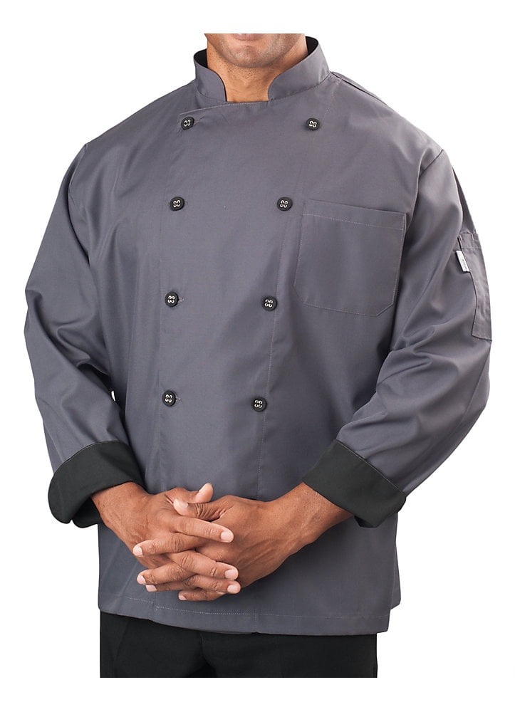 Men's Long Sleeve Active Chef Coat