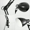 thumbnail image 5 of JONATHAN Y Odile 28.5" Classic Industrial Adjustable Articulated Clamp-On LED Task Lamp, Black, JYL7125A, 5 of 5