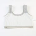 thumbnail image 2 of Girls' Training Bras Thin Cotton Breathable Molded Microfiber No Wire Teenager Bra Teens 7-13 Years, 2 of 4