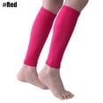 thumbnail image 1 of 1Pair Calf Compression Sleeves For Men & Women -Leg Compression Sleeve-Footless Compression Socks for Shin Splint &Varicose Vein Red, 1 of 6