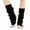 5#Black, variant on Harpily Clearance Thick Socks for Women Long Leg Warmer Womens Men 80s Party Ribbed Knit Dance Sports Leg Warmer
