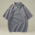 thumbnail image 2 of RMGVDSD Mens Golf Polo Shirts Casual Loose Fit Collared Short Sleeve T Shirt For Spring Summer Polo Shirts For Men Classic Fit Shirt Regular Fit T-Shirts, 2 of 5