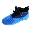 thumbnail image 2 of Overshoes Disposable Shoe Covers Protection - Pack Of 100 Pieces - Waterproof - One Size, 2 of 5