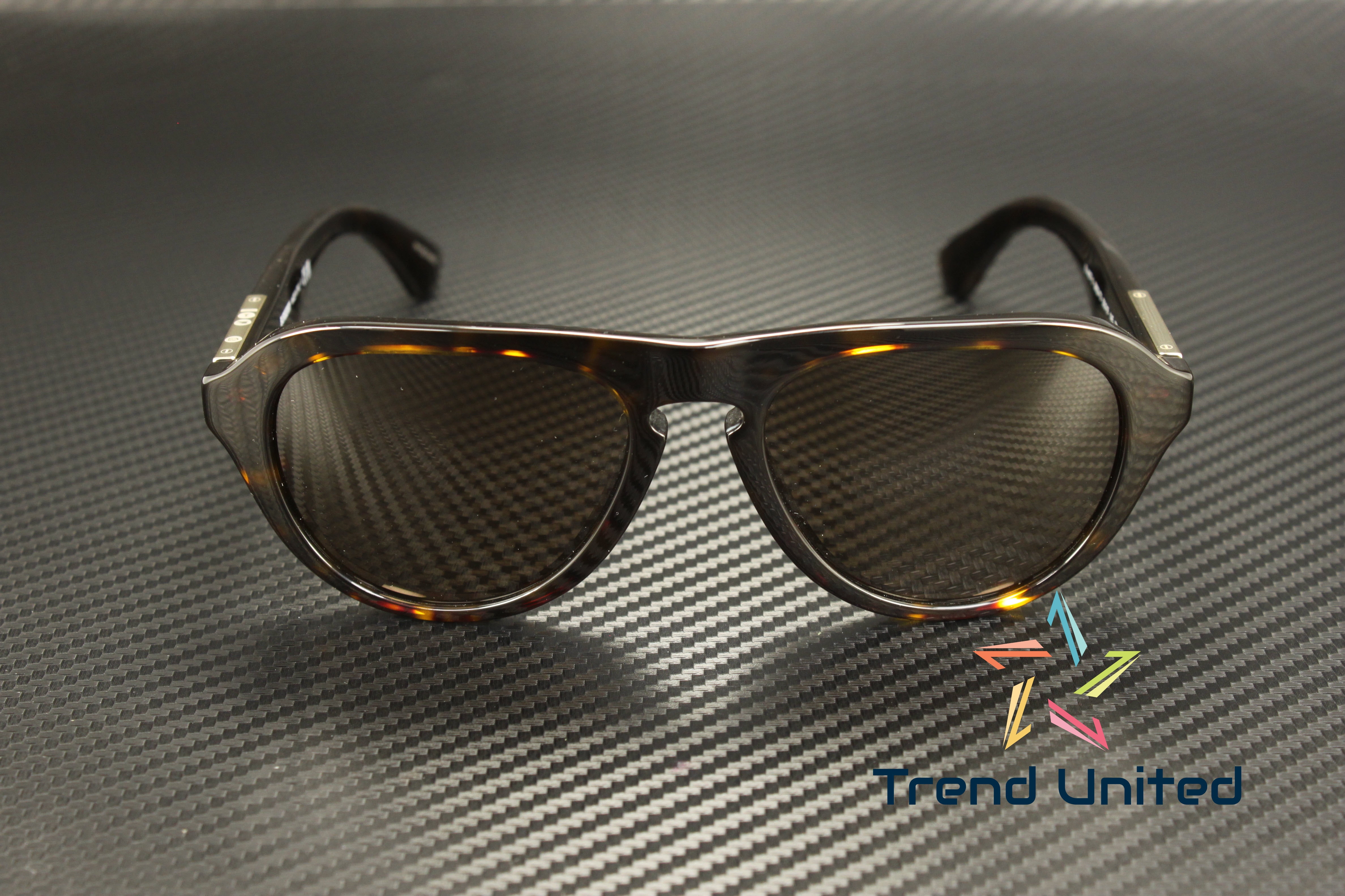 BURBERRY BE4437U 300273 Dark Havana Dark Brown 55 mm Men's Sunglasses