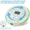 thumbnail image 6 of Live Fine Automatic Pill Dispenser for Medication Alerts and Dosage, 28-Day Organizer for Seniors (Frosted Lid), 6 of 9