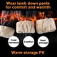 thumbnail image 4 of WDOplteas Pantalón Grueso para Hombre Pantalón Térmico Lana Cálido para Invierno Con (Negro Recto 2XL), 4 of 9