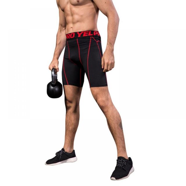 Greyghost Shorts de Sport Compression pour Hommes Collants de Musculation d'Été Super Extensibles