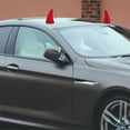 thumbnail image 4 of mmirethe 2x Waterproof And Stylish Car Sticker Easy To Install And Interesting Devil Horn white 1Set, 4 of 6