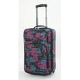thumbnail image 2 of 21" 2-Wheel Carry-On Luggage, Hawaiian Floral Print, 2 of 3