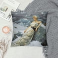 thumbnail image 2 of Orinice Snow Rock Graphic Decorative Pillow Cover for Home Couch Living Room Sofa, Winter Short Plush 1PC 22x22in, 2 of 5