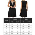 thumbnail image 2 of Vestido De Mujer Vestido de verano para mujer, vestido elegante con bolsillo, sencillo para fiestas navideñas (negro L) Cgtredaw para Mujer Negro T XXL, 2 of 8