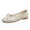 Beige, variant on Summer Sandals For Women 2026 Satin Pleated Low-Cut Flats Comfortable Beach Shoes Plus Size Casual Mary Sandals With Bow. Beige Spring And Summer Shoes Size 6
