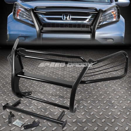 FOR 07-11 HONDA CRV CR-V RE1-7 BLACK MILD STEEL FRONT BUMPER BRUSH GRILLE GUARD