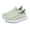 1-Green58, variant on Girls Mesh Sneakers Hearts Print Slip-On Soft Sole Sports Breathable Casual Shoes