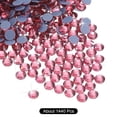 thumbnail image 3 of Uxcell Hotfix Rhinestones Flatback Crystal Glass Gems for Craft Clothes DIY Decoration Rose Red 4.8mm, 3 of 5