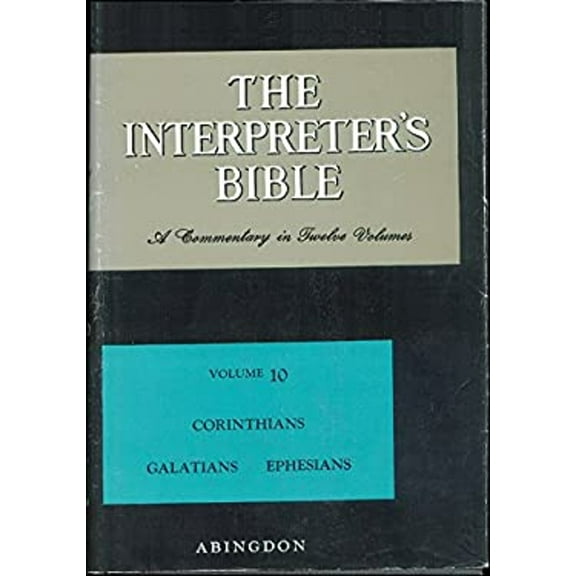 Pre-Owned Interpreter's Bible: 010 (Hardcover) 0687192161 9780687192168