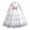 A-White222, variant on Flower Girl Dress Lace Long Sleeve Dresses Ruffle Mesh Layered Maxi Ball Gown For Wedding Party Holiday Birthday 4-14Y