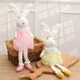 thumbnail image 6 of NANIL Easter Stuffed Animal Toy, Large Super Soft Plush Doll, Ballerina Doll Easter Stuffed Animal Bunny Plush Animal Doll, Plush Rabbit Toy Bunnys Stuffed Animals for Girls Easter Animals, 6 of 9