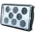 thumbnail image 3 of 6" x 4" Eight High Power LED Headlight - Low Beam Only, 3 of 3