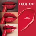 thumbnail image 5 of L'Oreal Paris Colour Riche Reds of Worth Satin Lipstick, 186 Lovely Red, 5 of 9