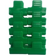 10X Tunnel Clamp Greenhouse Clip Rod Clips Long-Lasting Plant Extension Support Rack Stabilizer Cover Hoop Shading, Green, 16mm
