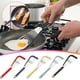 thumbnail image 1 of onlyliua Ofertas Del Día de Hoy Pala para Freír de Gel de Sílice de Acero Inoxidable Pala para Freír con Aislamiento Térmico Pala para Freír Carne de Cocina Pala para Freír con Forma de Abanico para, 1 of 4