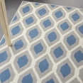 thumbnail image 6 of Nourison Grafix Trellis Blue 5'3" x 7'3" Area Rug, (5x7), 6 of 8