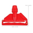 thumbnail image 2 of COMPUKAS Clamp Para Cabezal De Trapeador Rojo Con Plástico Para Instalación Y Remoción Fácil, 2 of 6
