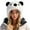 White, variant on Unisex Bear Hat Warm Winter Ear Cap Cozy Windproof Outdoor Headwear