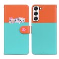 thumbnail image 2 of Compatible with Samsung Galaxy S22 Plus 5G Cute Animals Pattern Wallet Case with Card Slots Flip Cover, 2 of 5