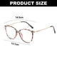 thumbnail image 2 of Gafas de luz azul para computadora/juegos/TV/teléfonos para mujeres/hombres, antideslumbrantes/fatiga ocular, 2 of 5