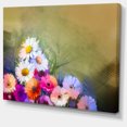 thumbnail image 2 of Tournesol Blanc et Gerbera - Impression sur Toile Florale, 2 of 4