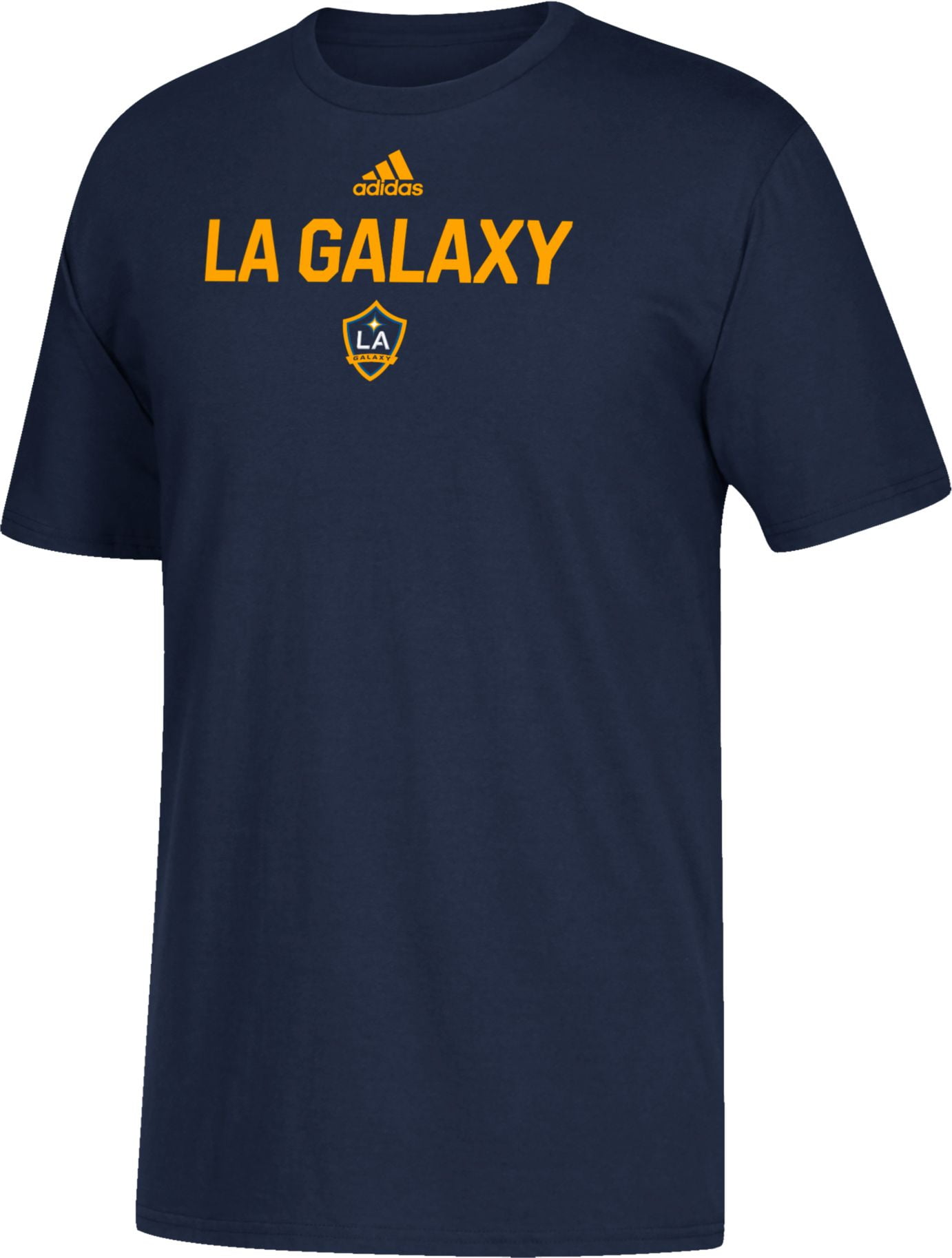 adidas Youth Los Angeles Galaxy Big Logo Navy T-Shirt - Walmart.com ...