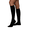 Black, variant on Juzo Move 20-30 mmHg Compression Stockings, Knee High, Silicone Band, Closed Toe | Compression Socks for Tired, Aching or Swollen Legs & Minor Varicosities | Black, Medium (III) MAX, Short
