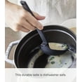 thumbnail image 6 of Yamazaki Home Floating Utensil - Four Styles, Black, Silicone, Ladle, Dishwasher Safe, Floating Design, No Assembly, 6 of 7