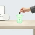 thumbnail image 5 of Luxshiny 1Pcs Transparent Coin Container For Kids Desktop Money Saving Box, 5 of 5