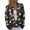 Y2-Black, variant on Miaoju Winter Knit Halloween Cardigan for Women Button Down Sweater with Festive Design for Cold Days