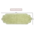 thumbnail image 6 of Home Weavers Allure Collection Bathroom Rug 100% Cotton Tufted Bathroom Rug, Soft and Absorbent Bath Rugs, Non-Slip Bath Rug, Machine Wash Dry Bath Mats for Bathroom Floor- 21"x54" Runner, Green, 6 of 9