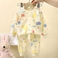 thumbnail image 2 of TAmten Toddler Boy 2-piece Pajamas Sleepwear Pjs for Baby Cute Soft Clothes Suit Dailywear & Loungewear Outfits Set Kids Clothing Outfits Size 2-3 Years, 2 of 5
