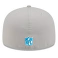 thumbnail image 4 of Men's New Era Gray Carolina Panthers 2025 Sideline  59FIFTY Fitted Hat, 4 of 5