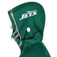thumbnail image 3 of Men's Pro Player Green/Black New York Jets Helmet Full-Zip Hooded Track Jacket, 3 of 4