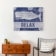 thumbnail image 4 of Creative Products Relax Whale 30 x 24 Canvas Wall Art, 4 of 5