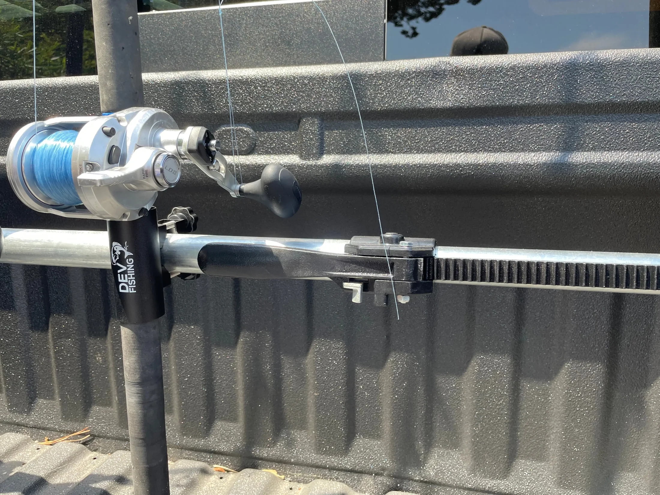 Dev Fishing RB 100 Truck Bar Bed Fishing Rod Pole Adjustable Holder