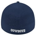 thumbnail image 4 of Men's New Era Navy Dallas Cowboys Featherweight Poly Rope Flex 39Thirty Hat, 4 of 5