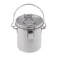 thumbnail image 4 of Limpiador de Cepillos de Acero Inoxidable Y Contenedor de Cazo Individual de Acero Inoxidable Clip de Taza de Aceite, 4 of 9