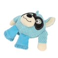 thumbnail image 1 of Plush Dog Toy, Teeth Grinding Bite  Squeaky Animal Dog Toys Interactive Soft Inner Core  For Pets Blue, 1 of 8